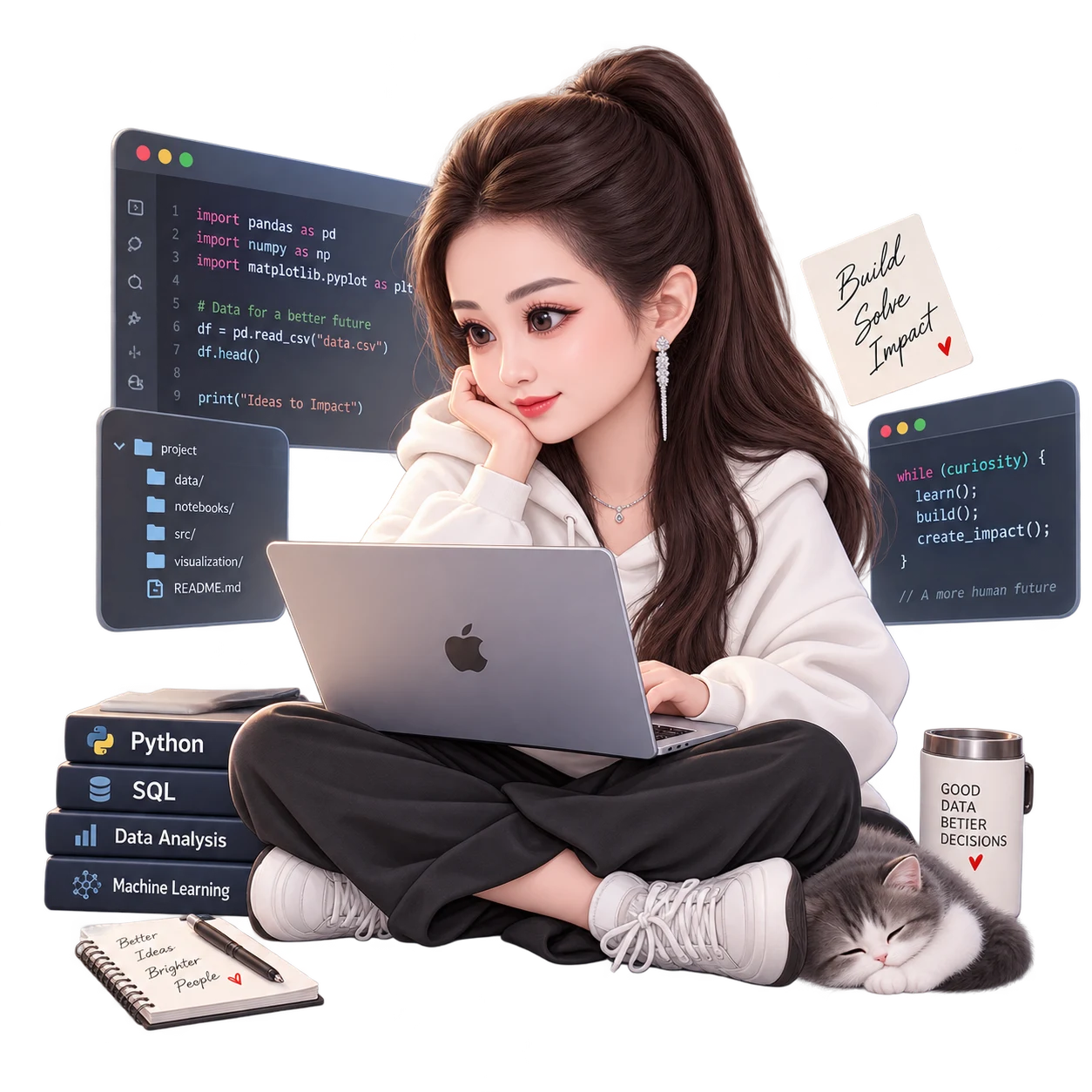 Ideas, data, and programming at work