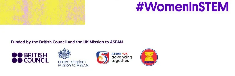 ASEAN-UK SAGE Women in STEM programme recognition artwork